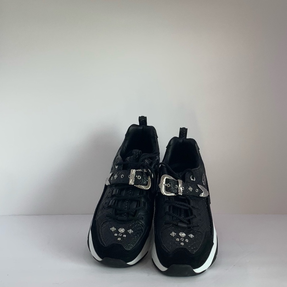 Skechers Black and White Sneakers